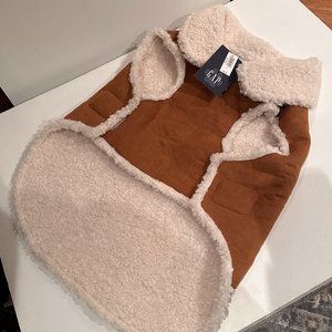 Gap Vegan Shearling Coat Size Medium for Dogs